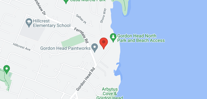 map of 4364 Gordon Head Rd
